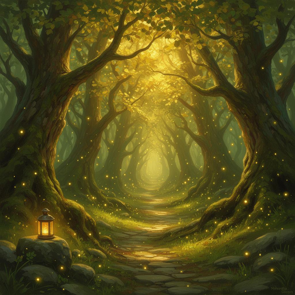 The Lantern on the Path